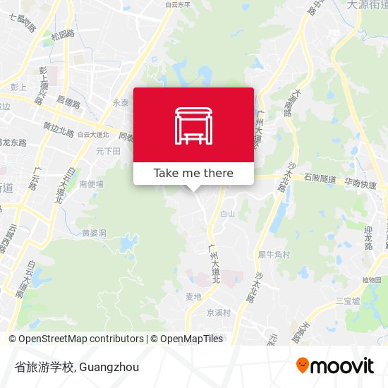 省旅游学校 map