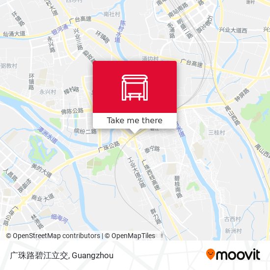 广珠路碧江立交 map