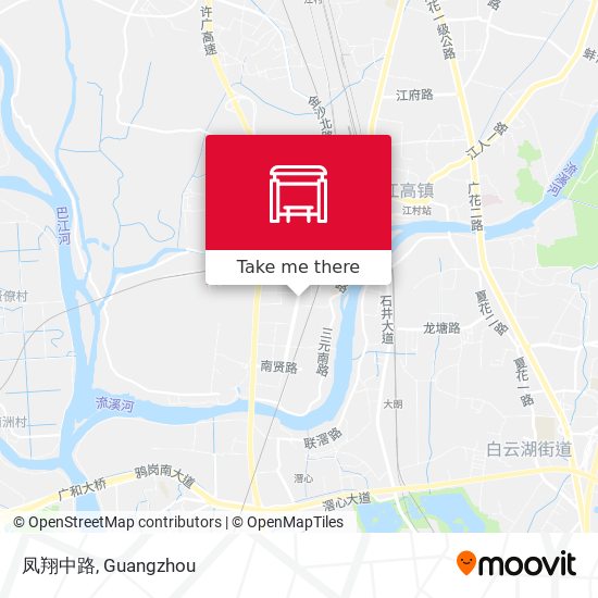 凤翔中路 map