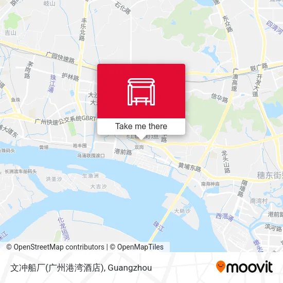 文冲船厂(广州港湾酒店) map