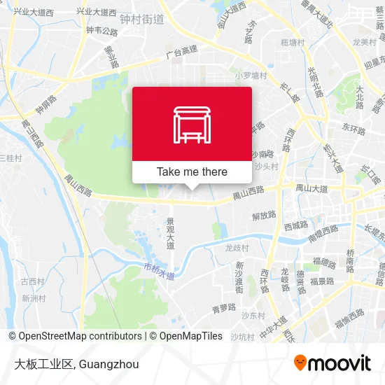 大板工业区 map