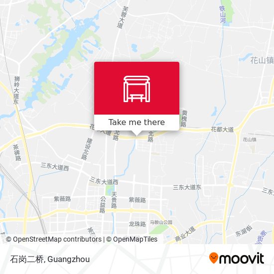 石岗二桥 map