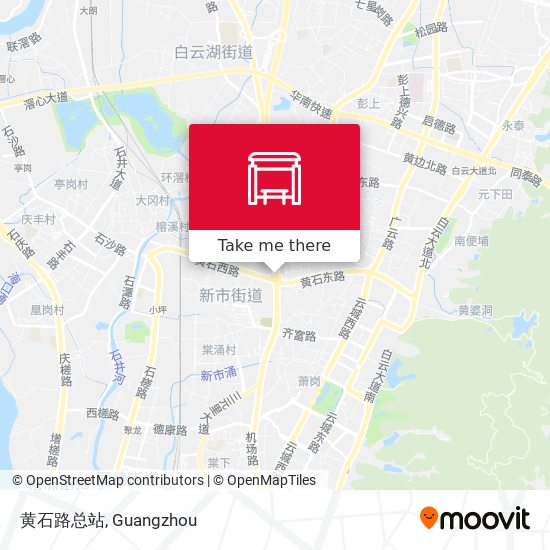 黄石路总站 map