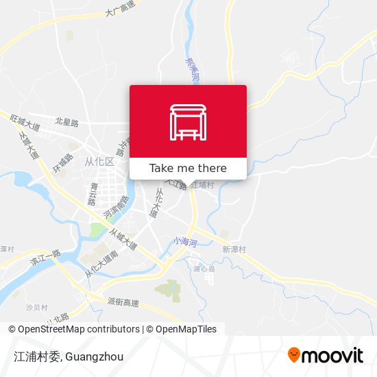 江浦村委 map