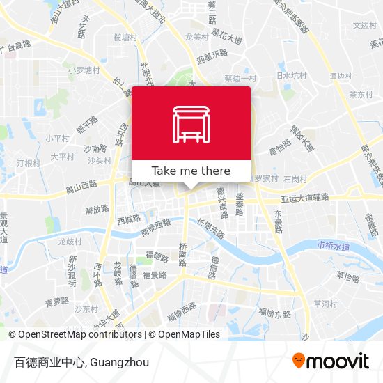 百德商业中心 map