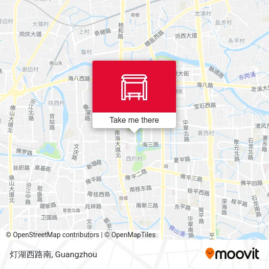 灯湖西路南 map