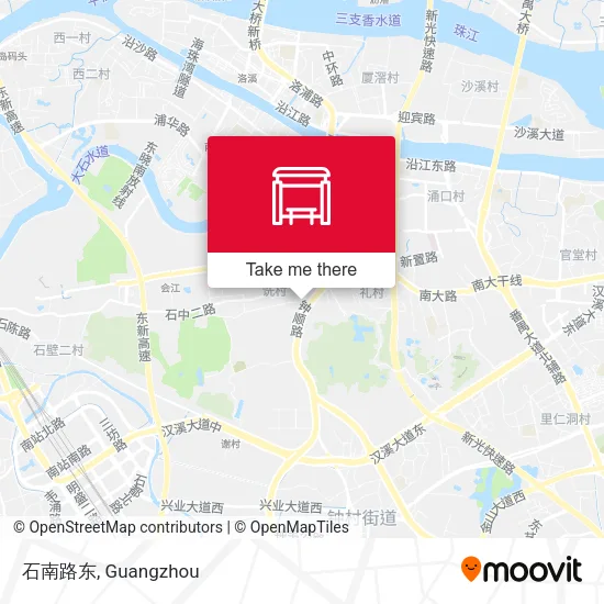石南路东 map