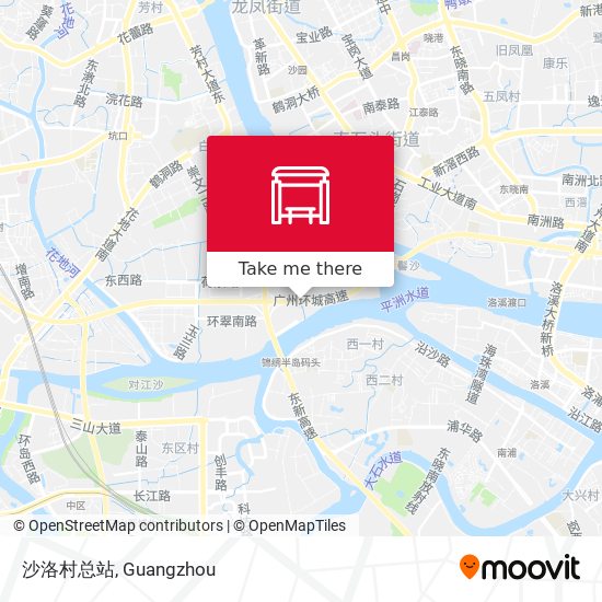 沙洛村总站 map