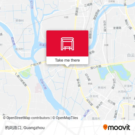 鸦岗路口 map