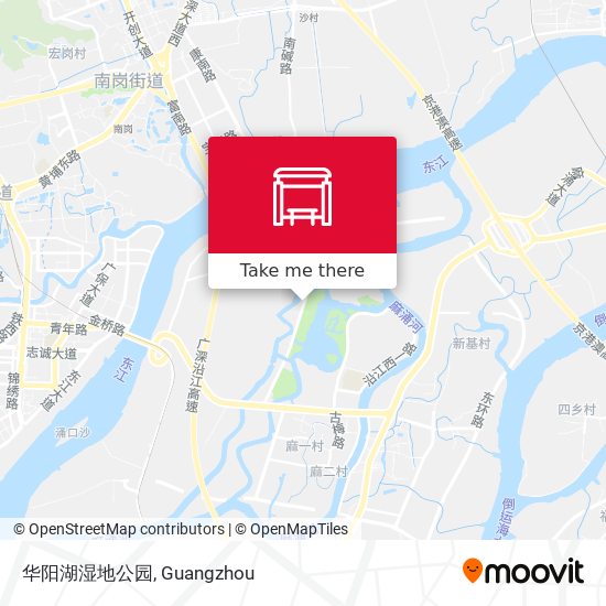 华阳湖湿地公园 map