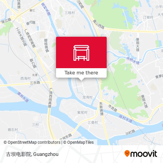 古坝电影院 map