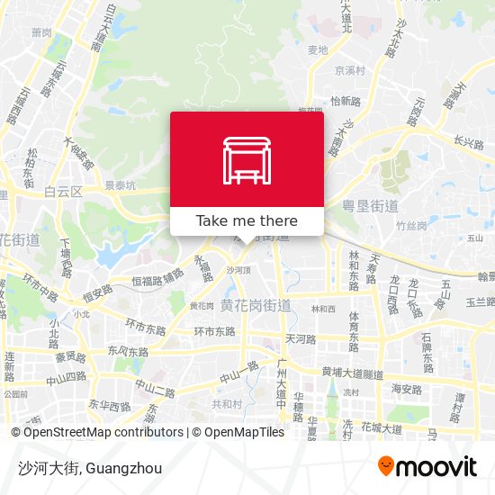 沙河大街 map