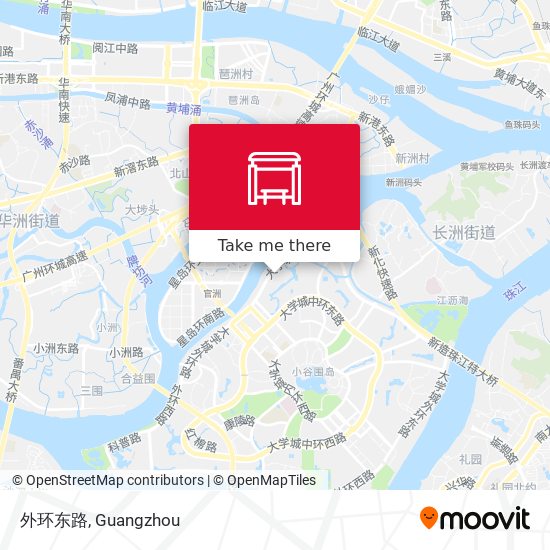 外环东路 map