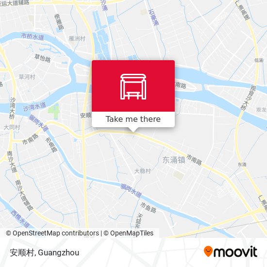 安顺村 map