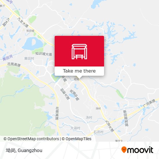 坳岗 map