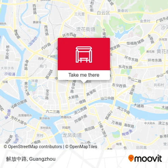 解放中路 map