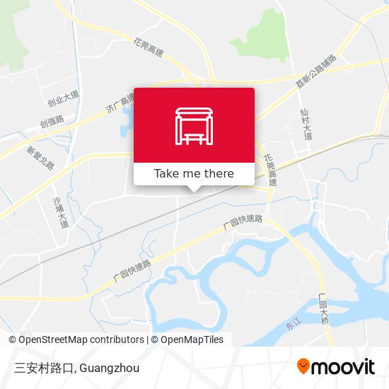 三安村路口 map