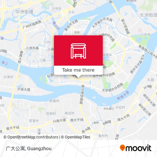 广大公寓 map