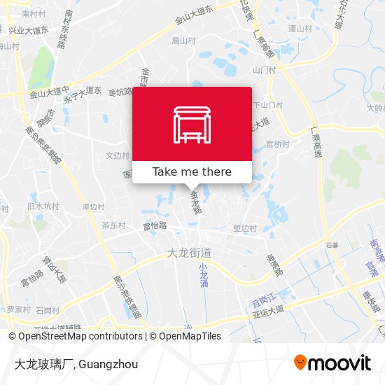 大龙玻璃厂 map