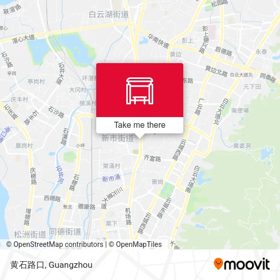 黄石路口 map
