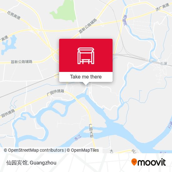 仙园宾馆 map