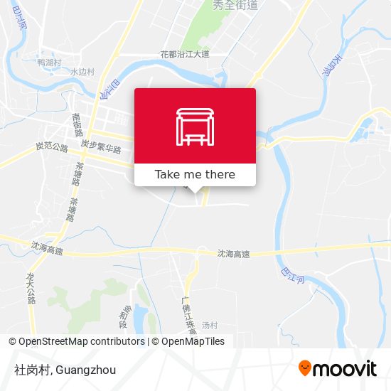 社岗村 map