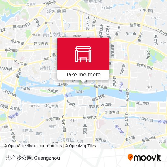 海心沙公园 map