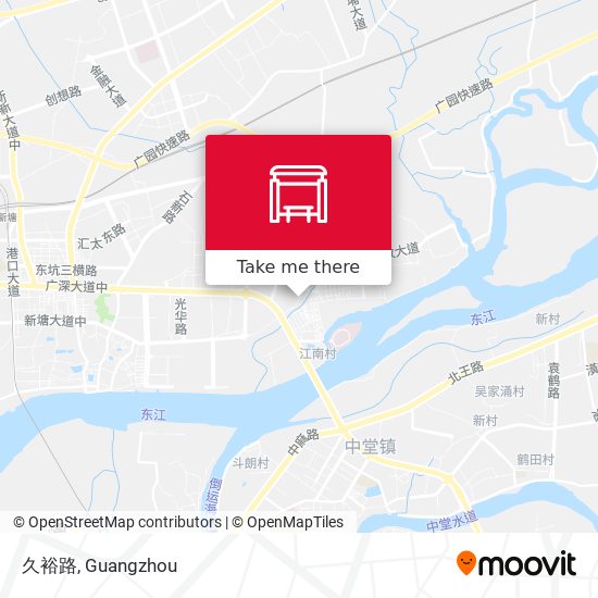 久裕路 map