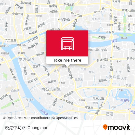 晓港中马路 map