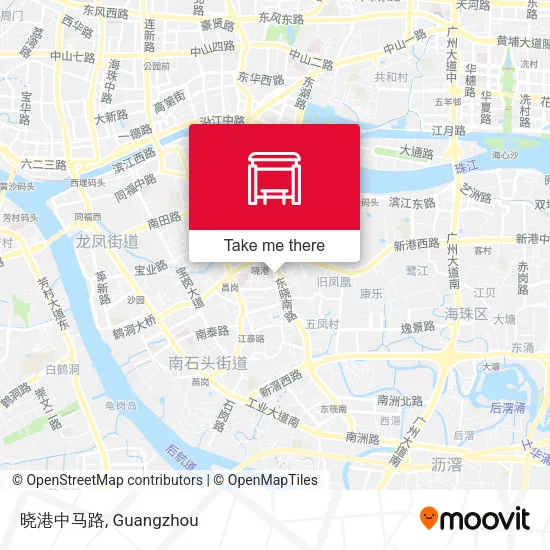 晓港中马路 map