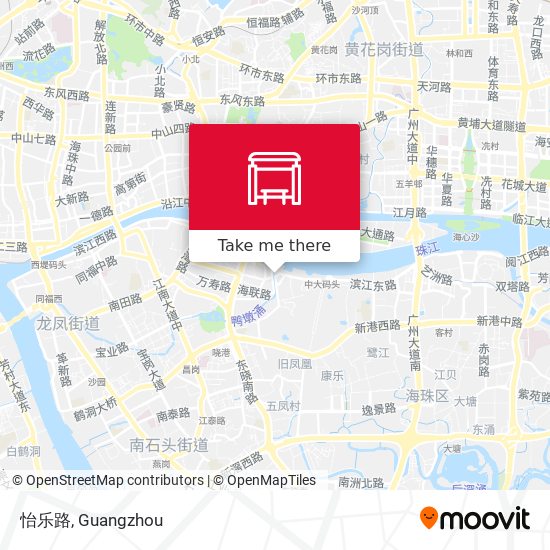 怡乐路 map