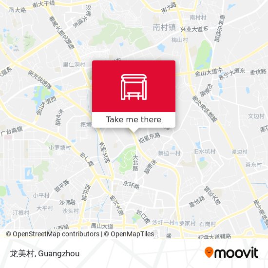 龙美村 map