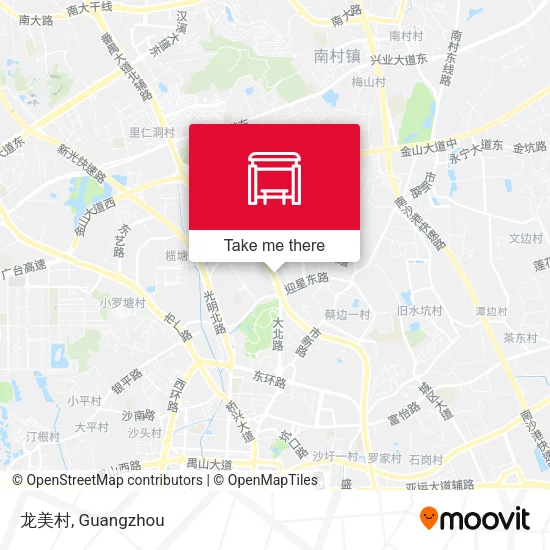 龙美村 map