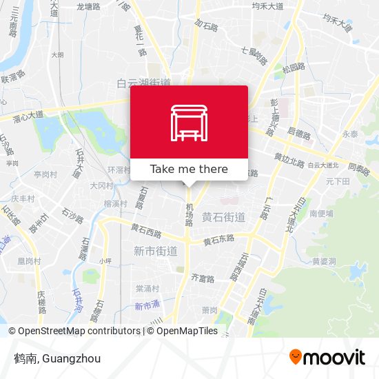 鹤南 map