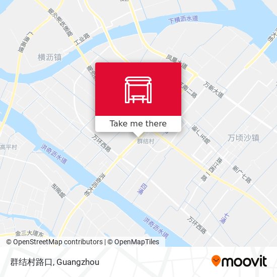 群结村路口 map