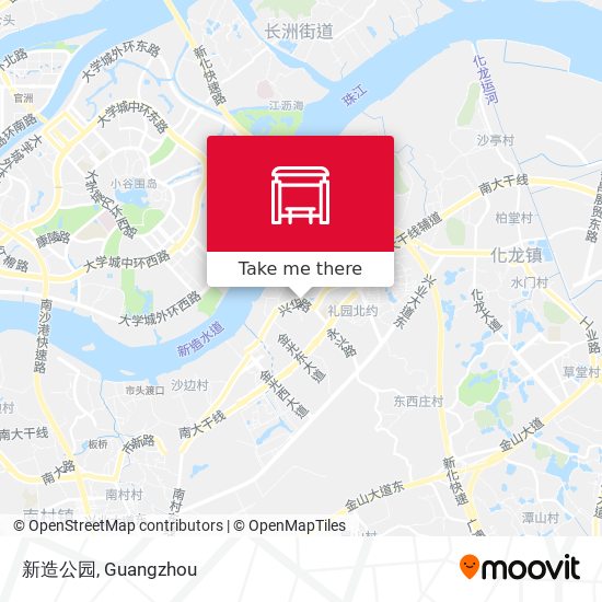 新造公园 map