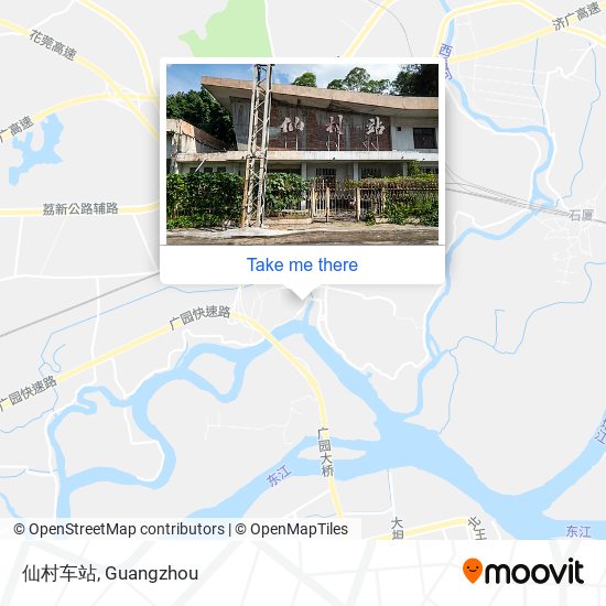 仙村车站 map
