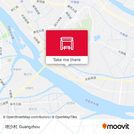 增沙村 map