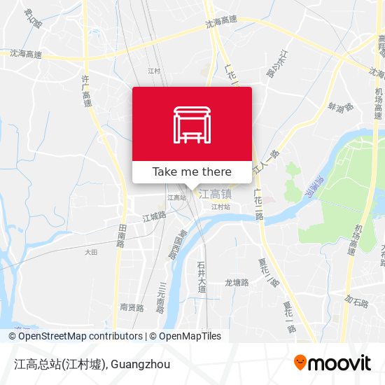 江高总站(江村墟) map