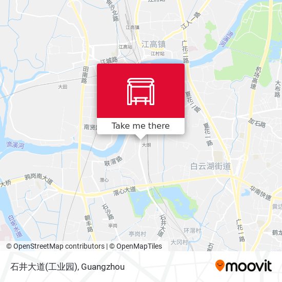 石井大道(工业园) map