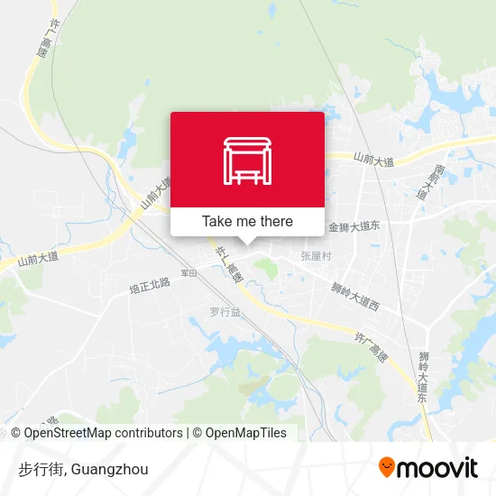 步行街 map