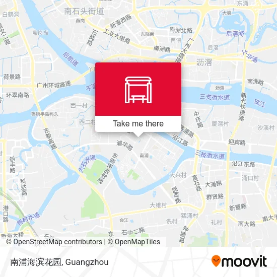 南浦海滨花园 map