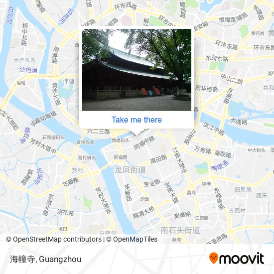 海幢寺 map