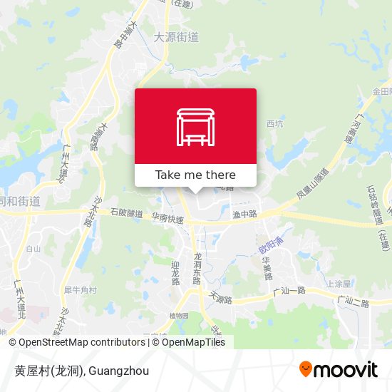 黄屋村(龙洞) map