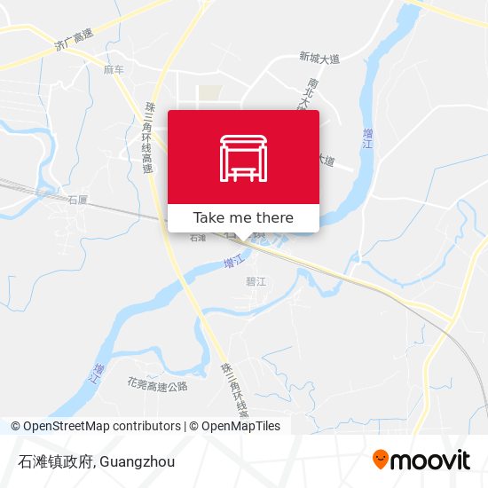 石滩镇政府 map