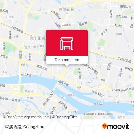 宦溪西路 map
