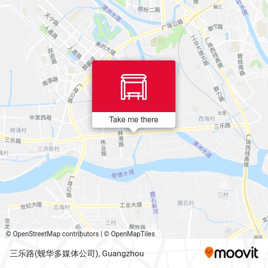 三乐路(蚬华多媒体公司) map