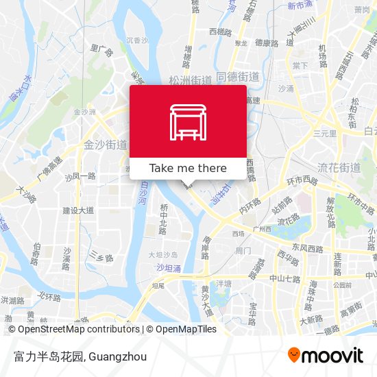 富力半岛花园 map