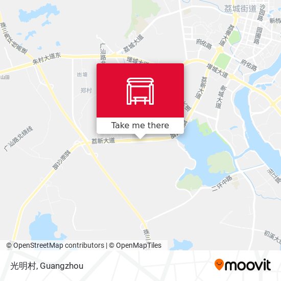 光明村 map