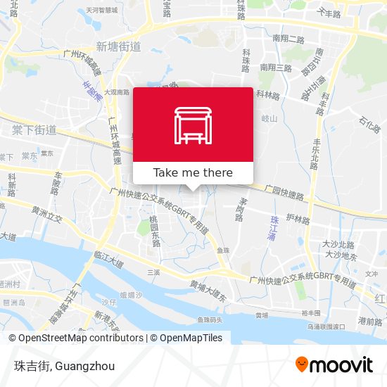 珠吉街 map